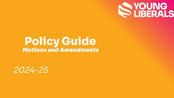 Policy Guide Motions and Amendments  2024-25