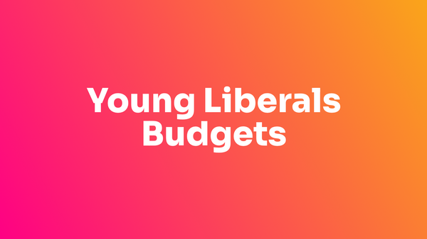 Young Liberals Budgets