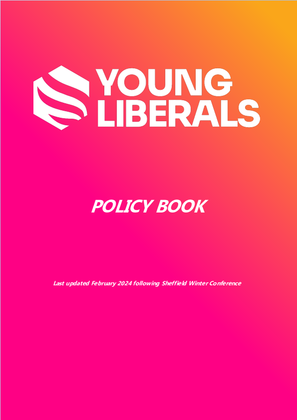 Young Liberals Policy Book